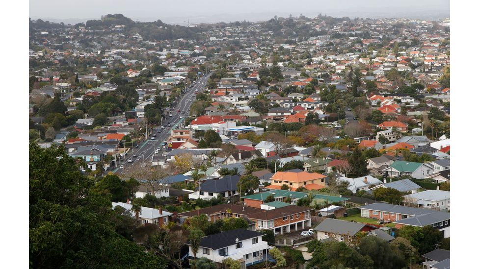 New Zealand has among the least affordable housing in the OECD, and housing demand is concentrated in Auckland (Credit: Kate Evans)