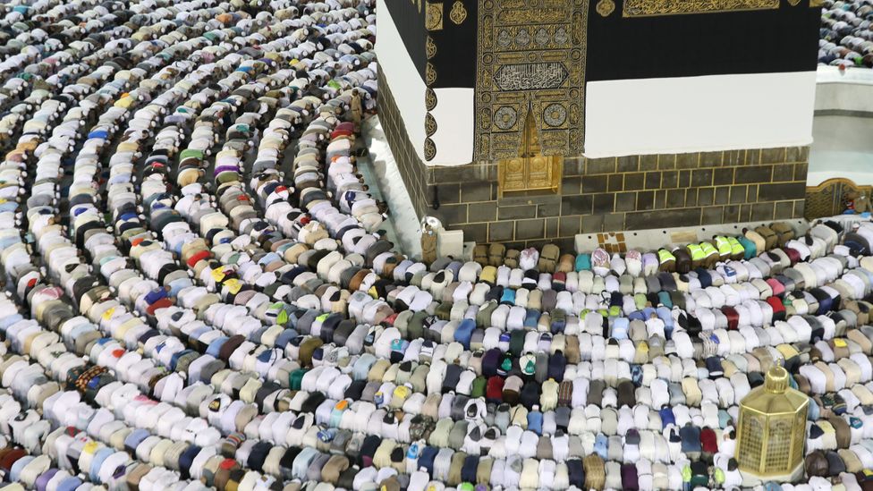 Human expansion means cultural and religious events are bigger than ever – now 2.5 million Muslims attend the Hajj pilgrimmage each year (Credit: Getty Images)