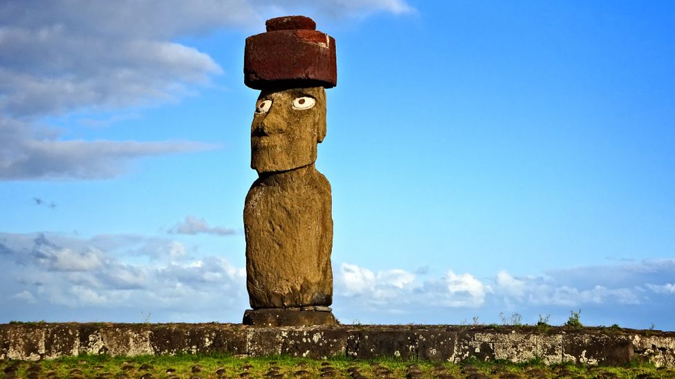 The 'walking' statues of Easter Island - BBC Travel