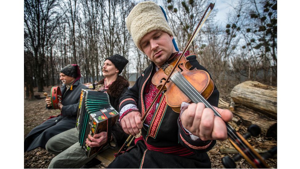 Traditional Ukrainian folk music plays a huge role in the country's national identity, and resonates strongly with all generations (Credit: Getty Images)