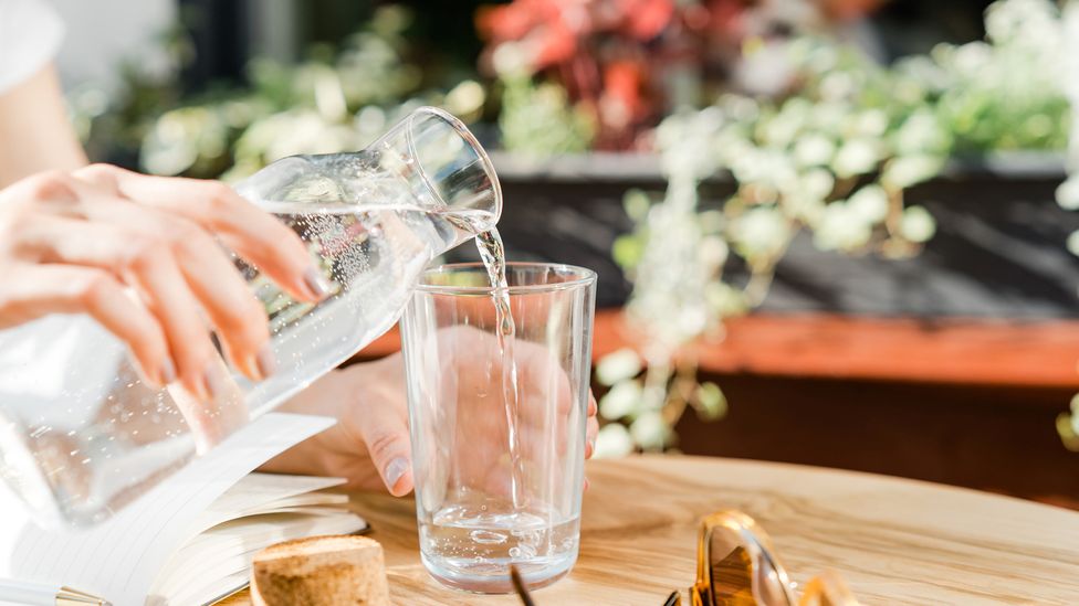 Instead of looking for foods to curb appetite, we might be better off ensuring we’re drinking enough water, studies suggest (Credit: Dulin/Getty Images)