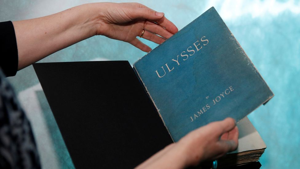 Ulysses by James Joyce – which turns 100 this year – was banned in Britain from 1922 until 1936 (Credit: Getty Images)