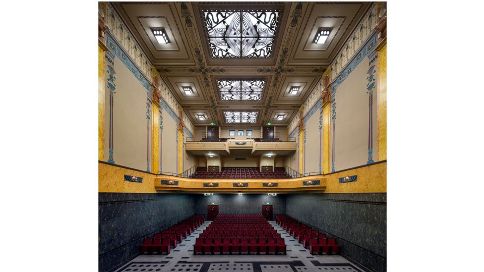 The Louxor cinema in Paris is a French Art Deco masterpiece, and has been fully restored to its former glory (Credit: Editions AAM/Luc Boegly/ Les Amis du Louxor)