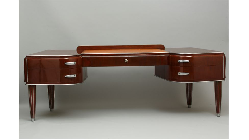 A Paul Follot bureau, 1937, is among the exhibits at an exhibition, Le Chic!, at Paris's Mobilier National (Credit: Mobilier National/ Isabelle Bideau)