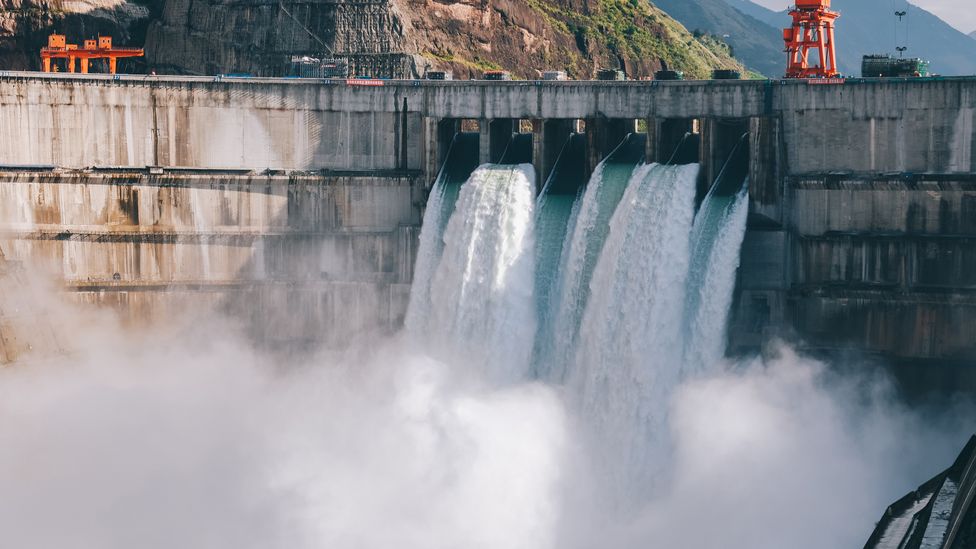 Green energy can be unreliable; hydropower, for example, requires enough rain to propel a constant supply of flowing water (Credit: Yang Zheng / Getty Images)