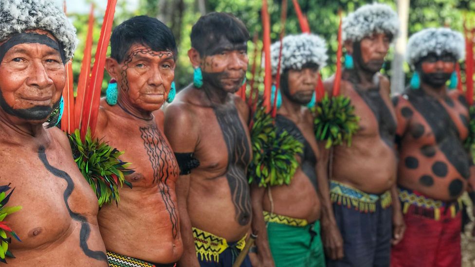 Os Yanomani são um grupo indígena que vive no norte do Brasil e no sul da Venezuela (Crédito: Vanessa Marino)