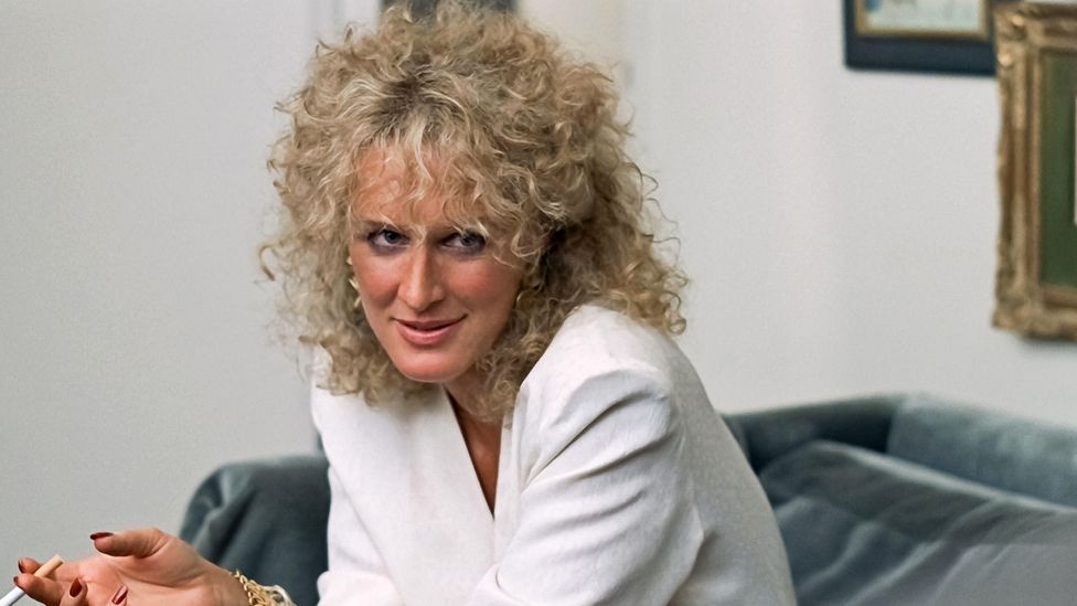 Glenn Close's Alex in Fatal Attraction (1987) inspired the misogynistic term "bunny boiler" (Credit: Alamy)