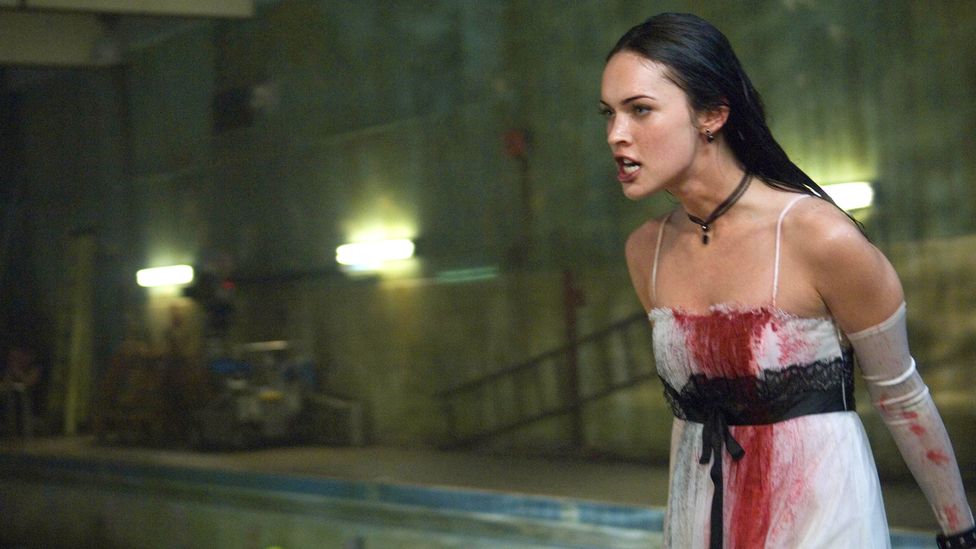 In Jennifer's Body, a hyper-sexualised highschooler (Megan Fox) seduces victims before consuming them (Credit: Alamy)