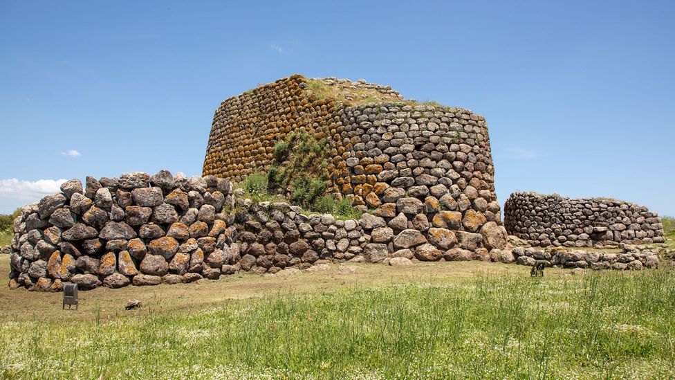 Nuraghe Losa is 3,300 years old and consists of a central keep surrounded by three smaller towers encased by a curtain wall (Credit: Kiki Streitberger) Nuraghe Losa is 3,300 years old and consists of a central keep surrounded by three smaller towers encased by a curtain wall (Credit: Kiki Streitberger)