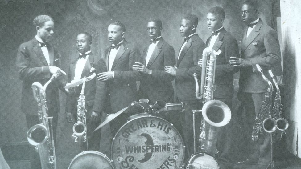 The Whispering Serenaders were one of many bands that played in Slab Fork, a coal mining town, in the early 1900s (Credit: National Park Service)