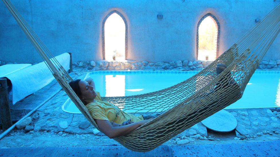 Visitors to Lotan do things like organic farming and eco-friendly architecture for five hours and then have the rest of the day to themselves (Credit: Israel Images/Alamy)