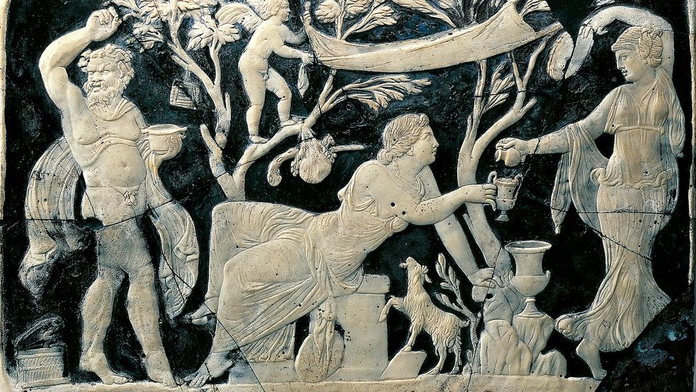 In The Bacchae, hedonistic rites are introduced to Thebes by the god Dionysus (Credit: Getty Images)