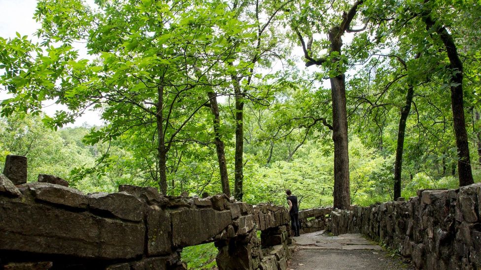 Heavener Runestone Park is in the foothills of the Ouachita Mountains in far eastern Oklahoma (Credit: Oklahoma Tourism & Recreation Department)
