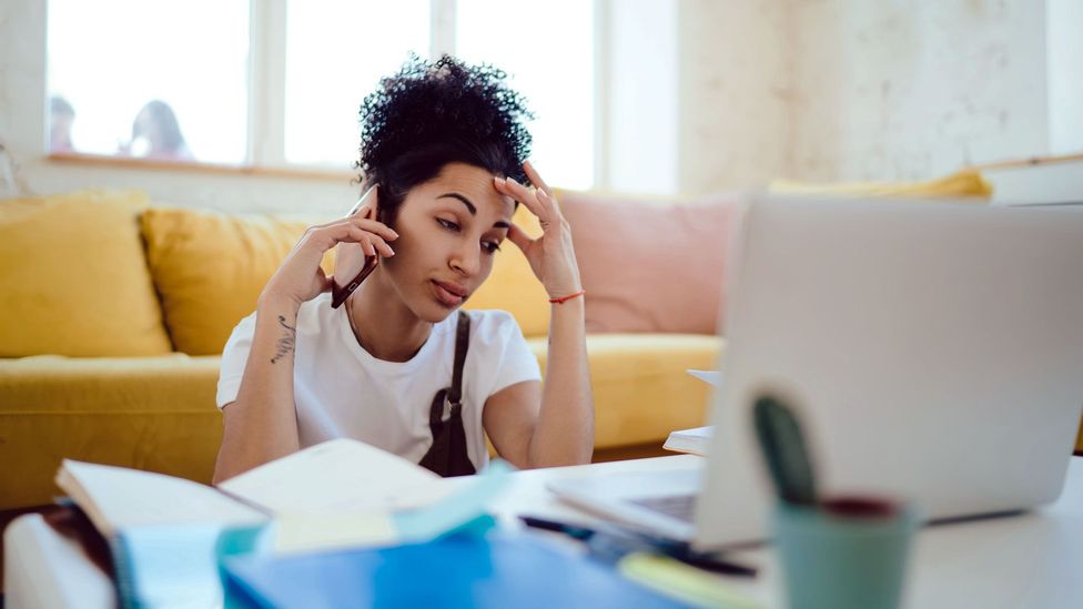There are upsides to self-employment, like flexibility, but many women have needed to take up freelance work due to a lack of care infrastructure (Credit: Getty Images)