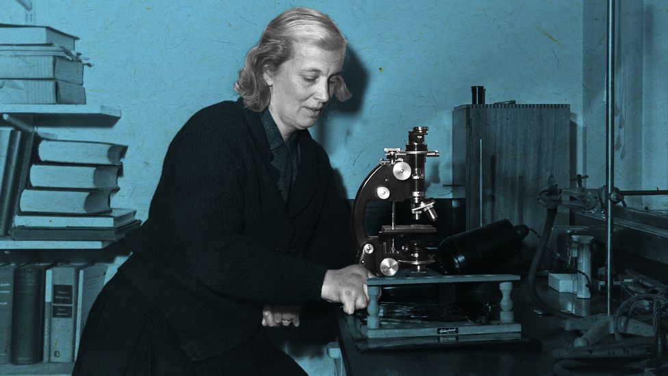 Nobel Prize winner Dorothy Crowfoot Hodgkin drew on her interest in Byzantine mosaics in her research on biochemicals (Credit: Getty Images)