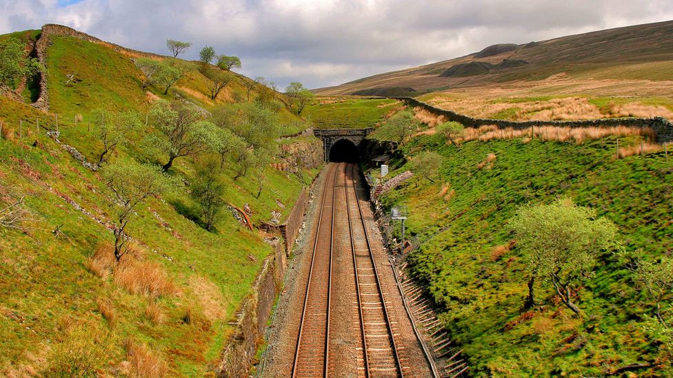 The Blea Moor Tunnel is nearly 1.5 miles long and took more than four years to build (Credit: Dave Porter/Alamy)