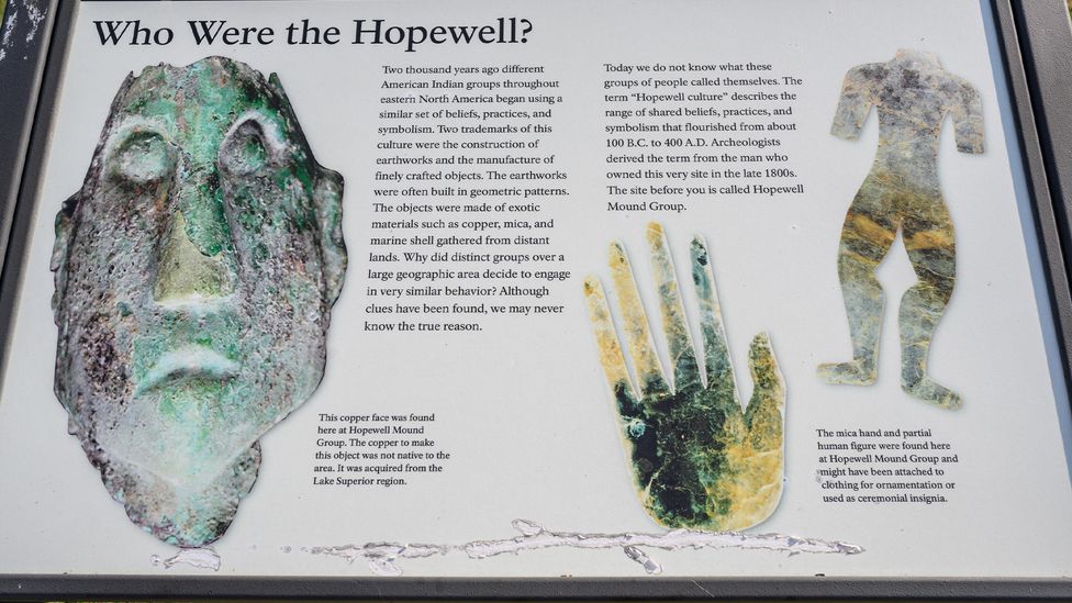 Because they left no written records, the Hopewell remain something of a mystery to anthropologists (Credit: Caleb Hughes/Alamy)