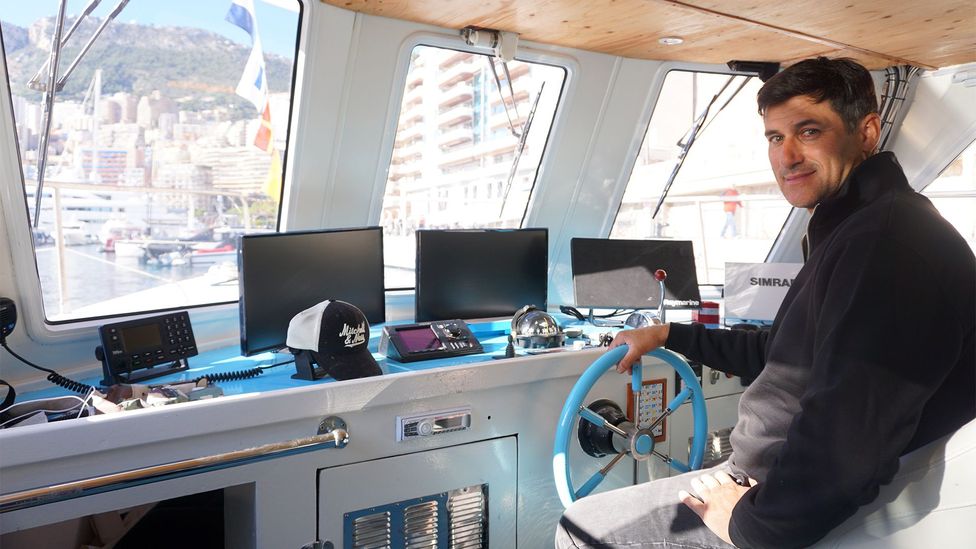 Eric Rinaldi is known as "The Last Fisherman of Monaco" (Credit: Chrissie McClatchie)