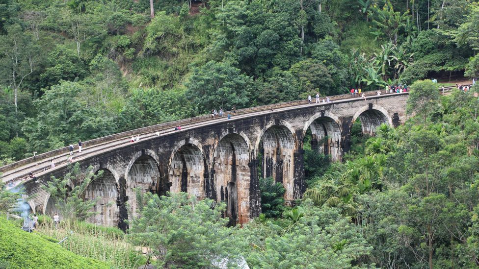 Nine Arch Bridge is one of the most photographed spots in Sri Lanka (Credit: Nathan Mahendra)