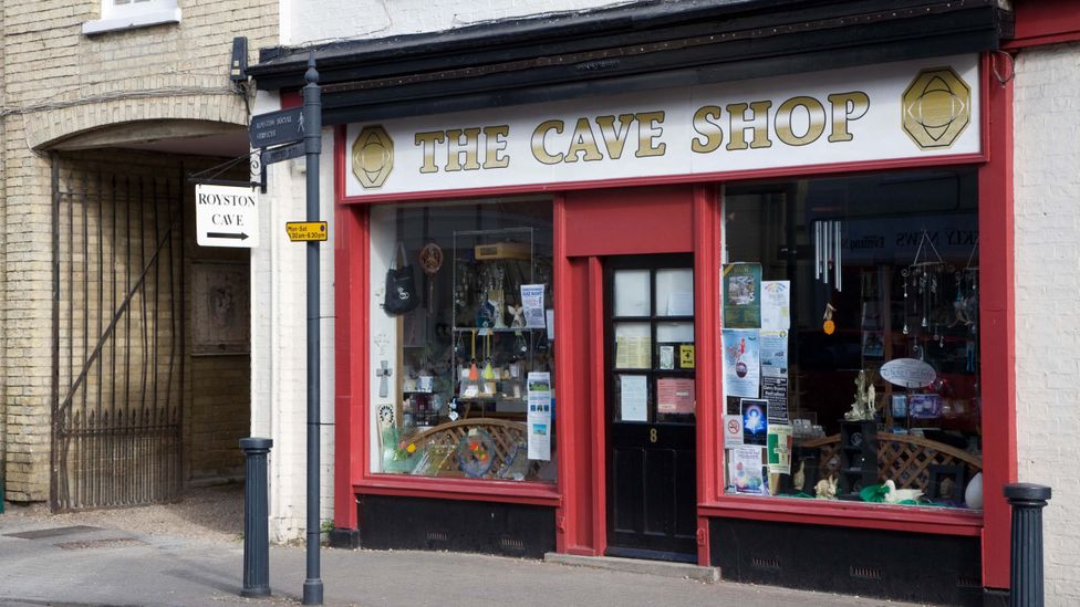 The cave was rediscovered in 1742 by a workman digging in the town's butter market (Credit: Chris Howes/Alamy)
