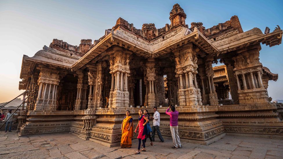 The Mahamandapa is the grandest of the pavilions at the Vijaya Vithala temple (Credit: Images of India/Alamy)