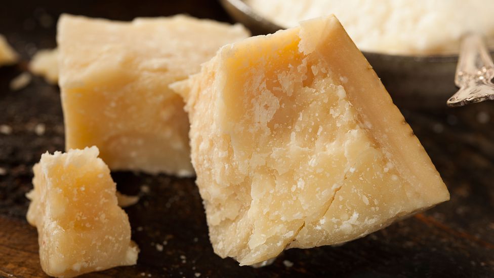 Harder cheeses, such as parmesan, are more carbon-intensive than soft cheeses because they are made with more milk (Credit: Alamy)