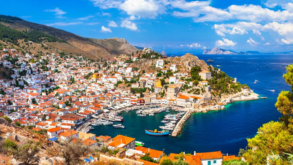 Hydra's car ban stems from a 1950s presidential decree to preserve the island's architecture and character (Credit: Freeartist/Getty Images)