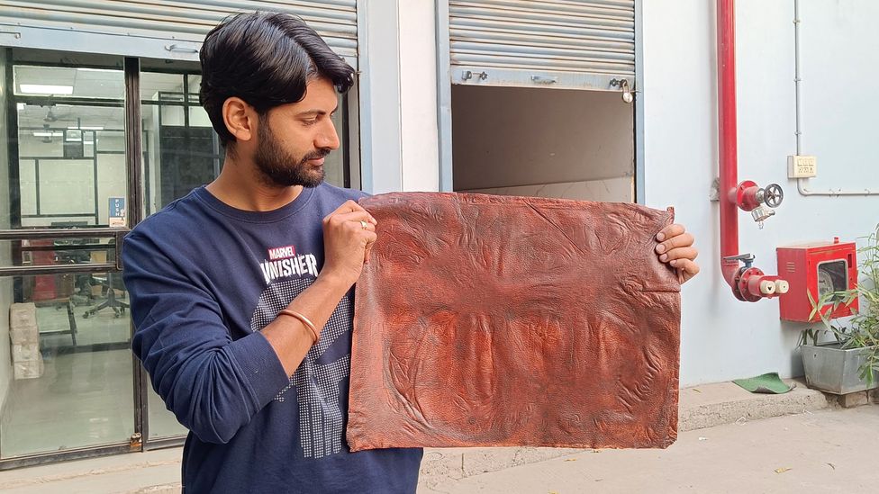 The vegan leather made from India’s waste flowers BBC Future
