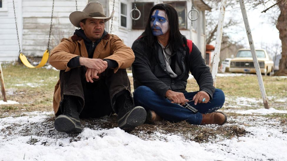 Sheridan's 2017 film Wind River showed his interest in exploring the injustices suffered by Native Americans that has carried into his TV work (Credit: Paramount+)