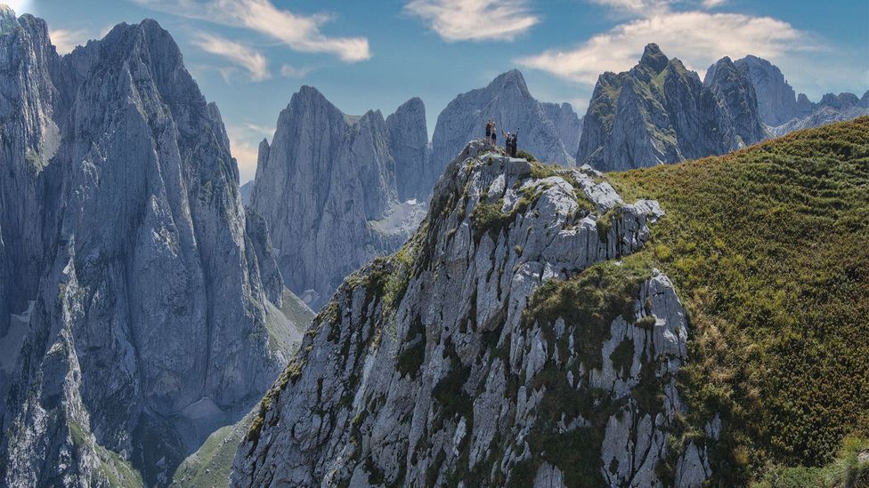 The Accursed Mountains are "the most inexplicable, the most inaccessible and the wildest mountain range in the Balkans" (Credit: Peter Elia)