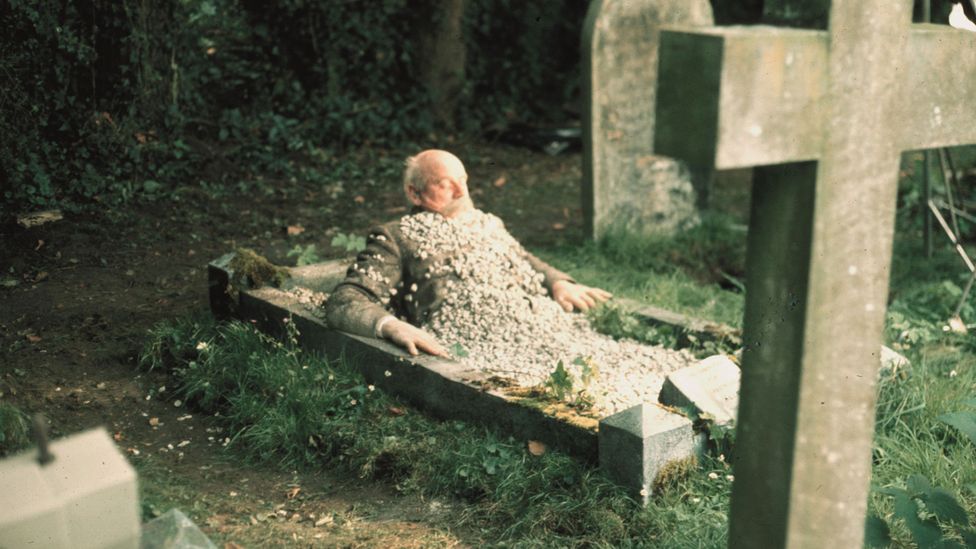 Requiem for a Village (1976) was part of a wave of 1970s British films that mixed a documentary-style depiction of the countryside with eerie elements (Credit: BFI)