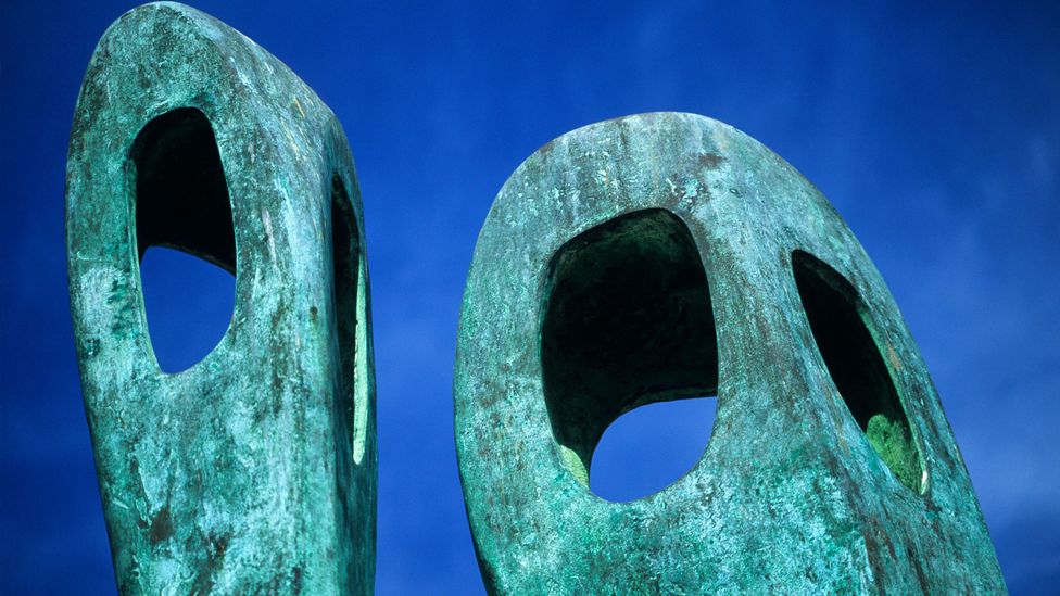 Sculptor Barbara Hepworth is perhaps the most famous artist to capture the eeriness of the Cornish landscape in her work (Credit: Alamy)