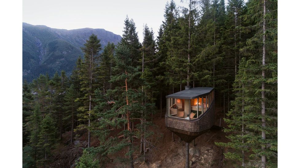 Woodnest, Helen & Hard, 2020, Odda, Norway (Credit: Sindre Ellingsen / Helen & Hard) Woodnest, Helen & Hard, 2020, Odda, Norway (Credit: Sindre Ellingsen / Helen & Hard)