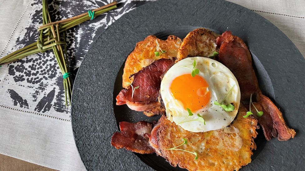 Recipe Boxty pancakes and bacon for St Brigid's Day BBC Travel