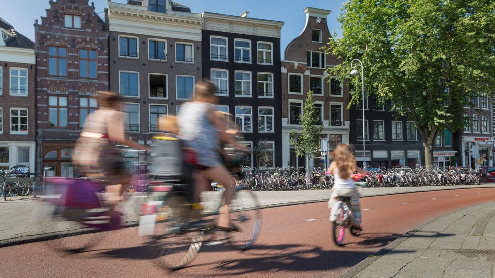 The Netherlands offers at least 16 weeks of mandated, fully paid maternity leave and up to six weeks of paid paternity leave (Credit: Buena Vista Images/Getty Images)