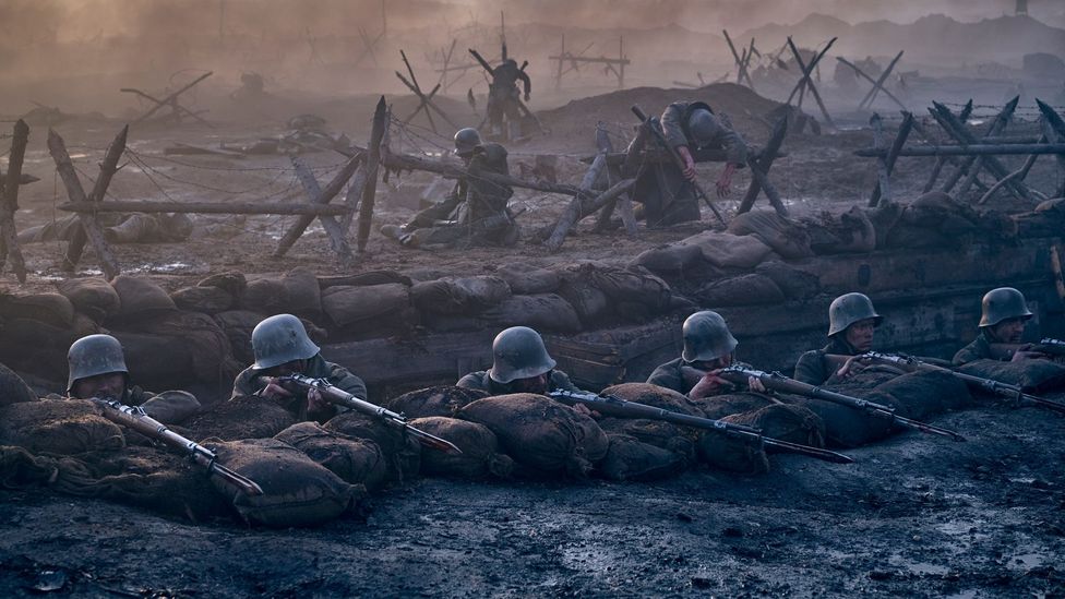 The German film was adapted from the classic World War One novel by Erich Maria Remarque (Credit: Reiner Bajo/Netflix)