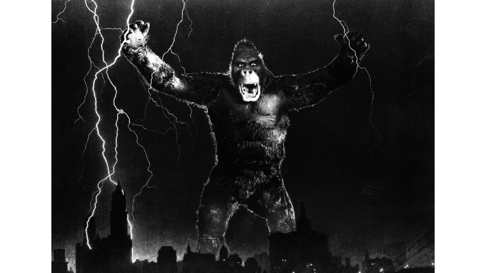 The filmmakers lure King Kong out of the jungle and take him to New York, with the aim of becoming rich (Credit: Getty Images)