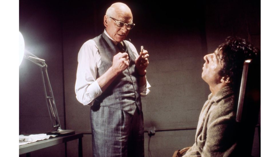 The story of Dustin Hoffman and Laurence Olivier working together on Marathon Man (1976) has become symbolic of the clash between classic and method acting styles (Credit: Alamy)