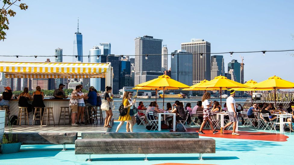 A sleek oyster bar, bike paths, meadows and gardens await those at Governors Island (Credit: Zoonar GmbH/Alamy)