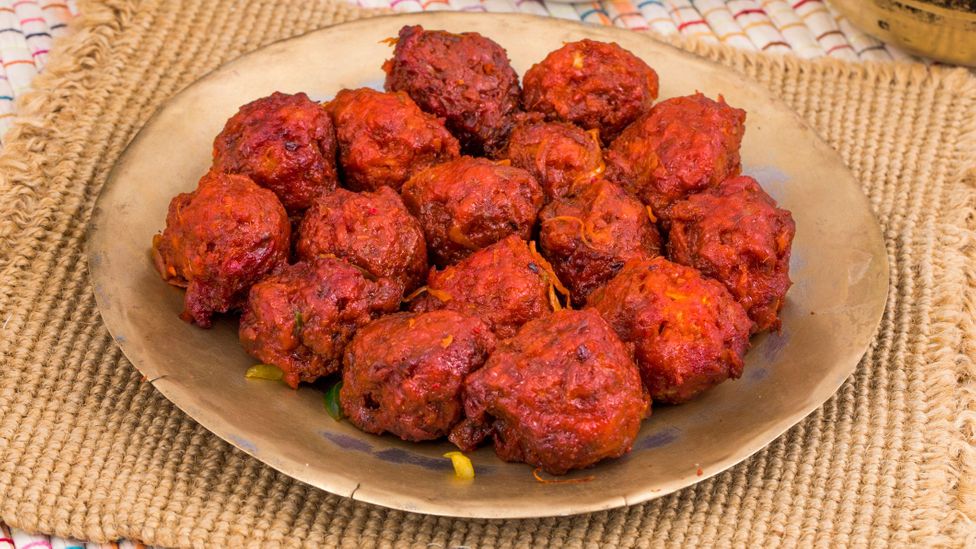 Gobi Manchurian is a much-loved Indian Chinese dish throughout India (Credit: RS Stock Images/Getty Images)