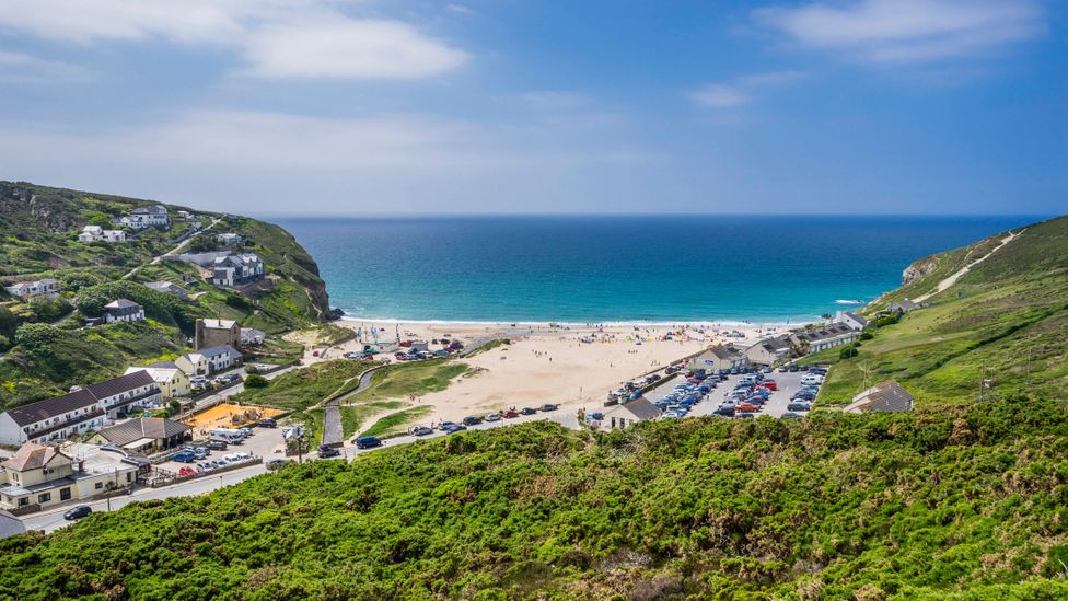 Kernewek still lives on in place names, such as the village of Porthtowan; "Porth" means bay or harbour (Credit: Manfred Gottschalk)