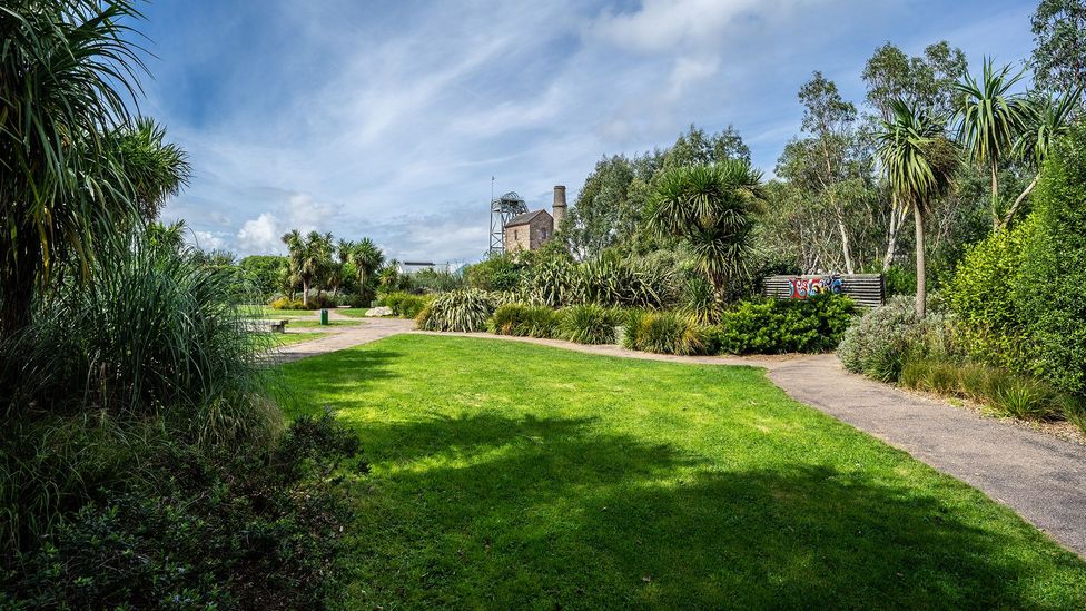 The Heartlands Diaspora Gardens tell the story of Cornish migration and their influence on the countries they went to (Credit: Richard Collett)