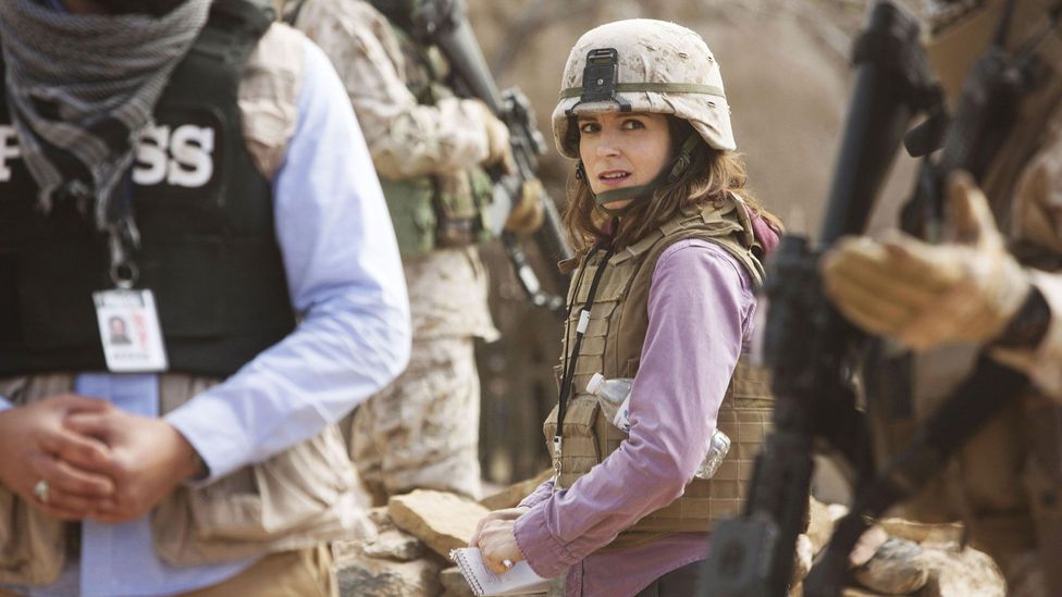 Tina Fey played a journalist in Kabul in the culturally insensitive 2016 comedy-drama Whiskey Tango Foxtrot (Credit: Alamy)