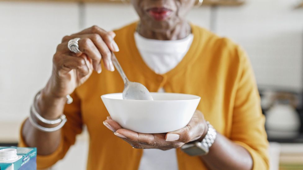 Older people don't need to eat as much protein as was previously thought, recent studies suggest (Credit: Getty Images)