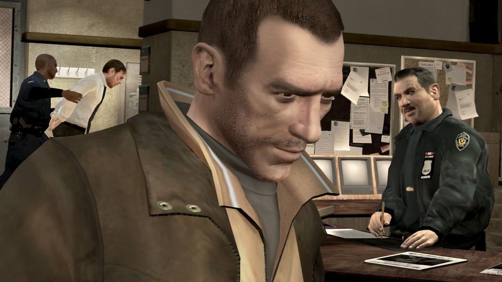GTA IV's protagonist Niko Bellic is a survivor of the Balkan wars already disillusioned by life in the US (Credit: Rockstar Games)