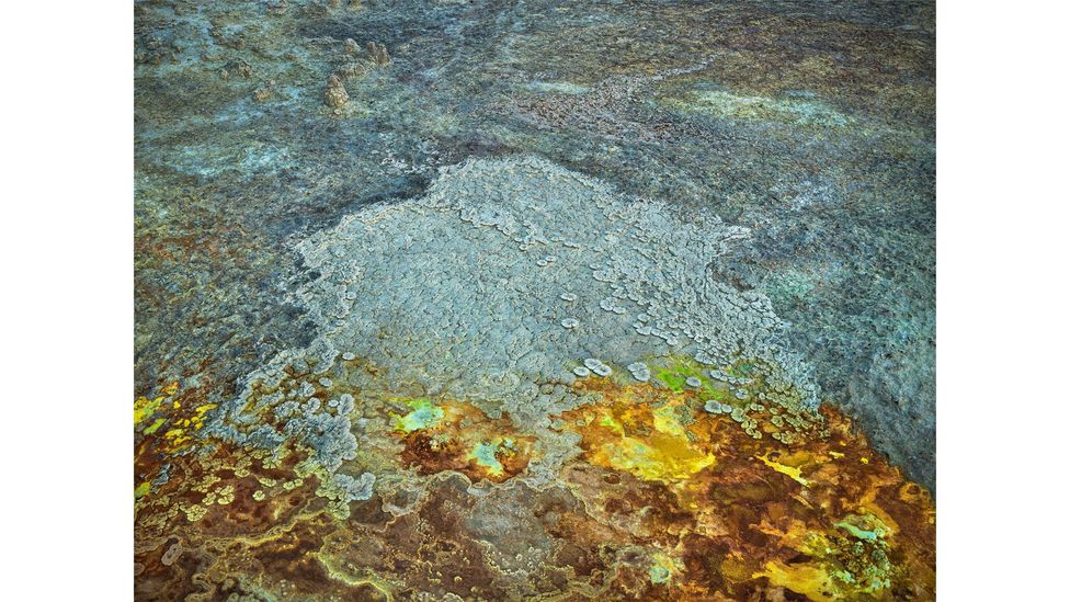 Sulfur Springs #2, Danakil Depression, Ethiopia, 2018 (Credit: Edward Burtynsky, Nicholas Metivier Gallery, Toronto / Flowers Gallery, London)