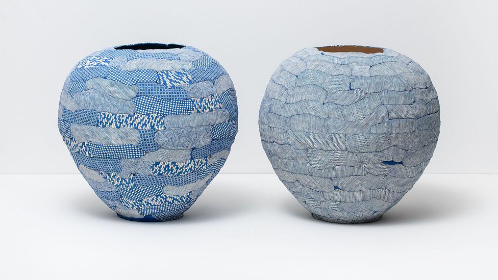 La simplicidad de la forma y la textura es una característica de la cerámica tradicional coreana, según el artista Choi Bo-Ram (Crédito: Choi Bo-Ram)