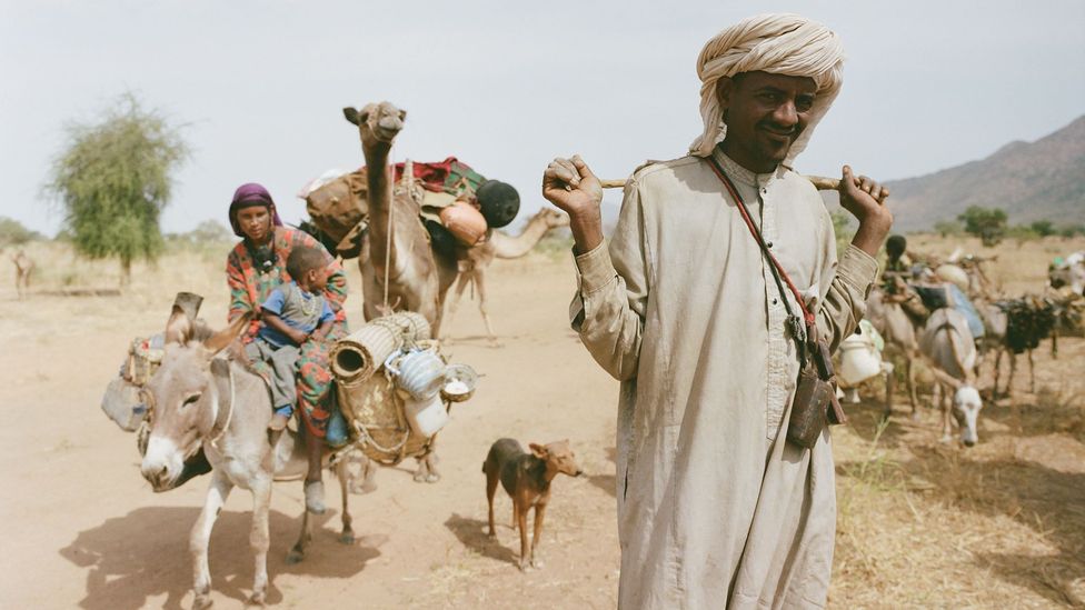 Isolated villages and nomadic herders dot the landscape (Credit: Kate Eshelby)