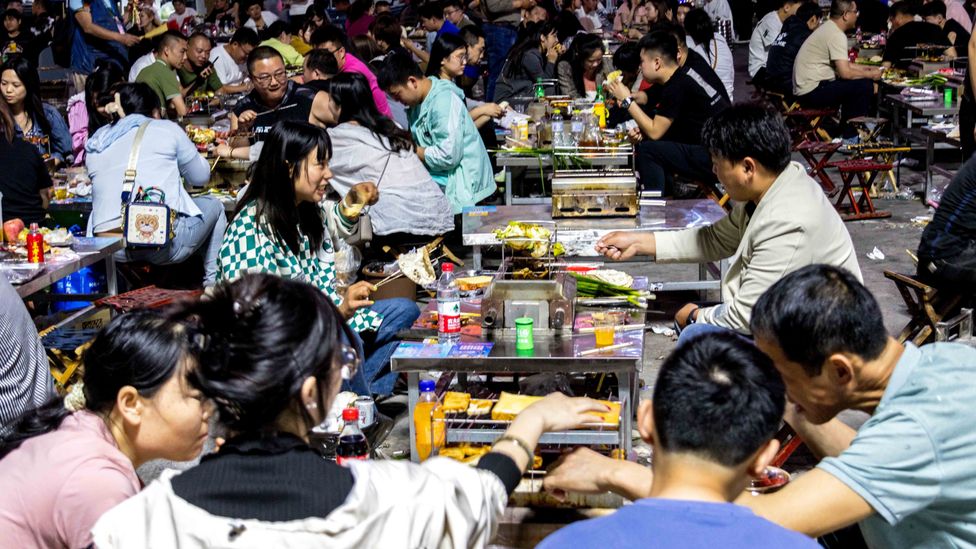 Zibo became a tourism hotspot after videos of its barbecue went viral online (Credit: CFOTO/Future Publishing via Getty Images)