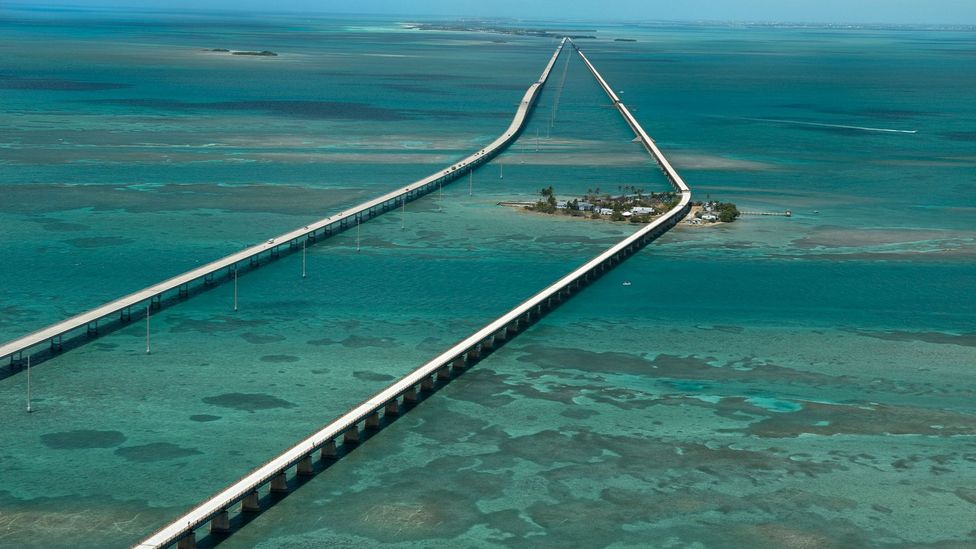 The Overseas Highway: The US' 'floating' highway (Credit: Johnny Stockshooter/Alamy)